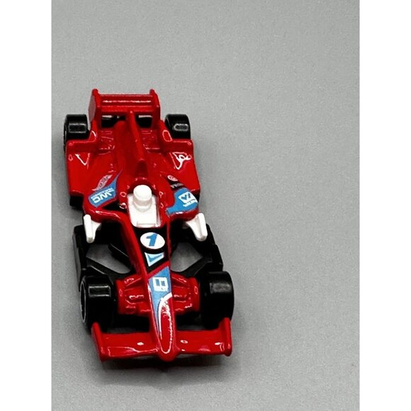 2013 HOT WHEELS F1 Racer #1 Track Aces Red Made in Malaysia 1186 MJ I NL Mattel - Picture 5 of 8